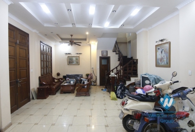 A spacious and semi-furnished 4 bedroom house for rent on Kim Ma